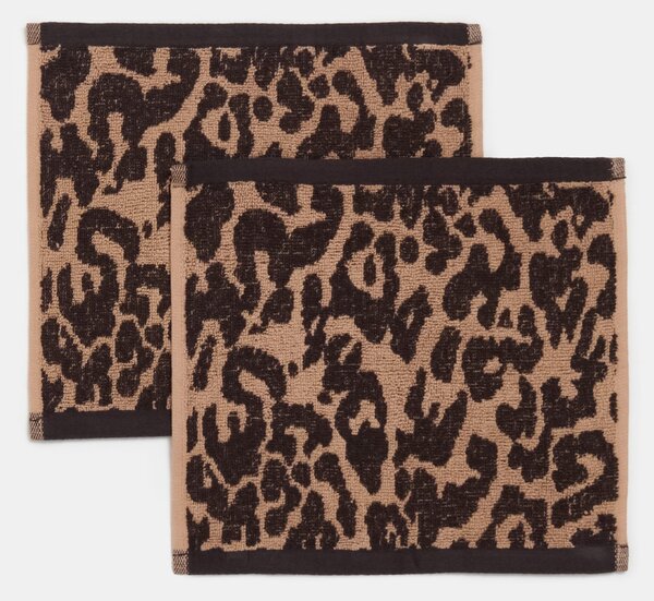Sinsay - Pamučni ručnici s leopard uzorkom 2 pack