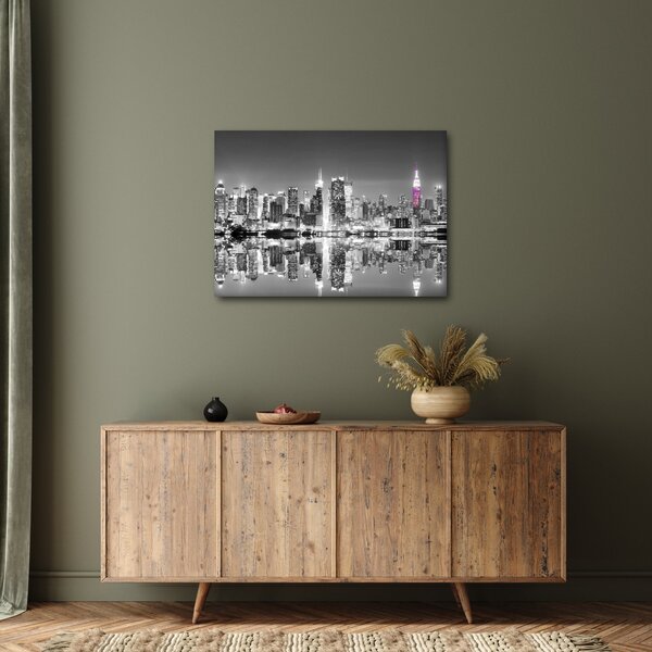 Slika - New York i ljubičasti neboder (70x50 cm)
