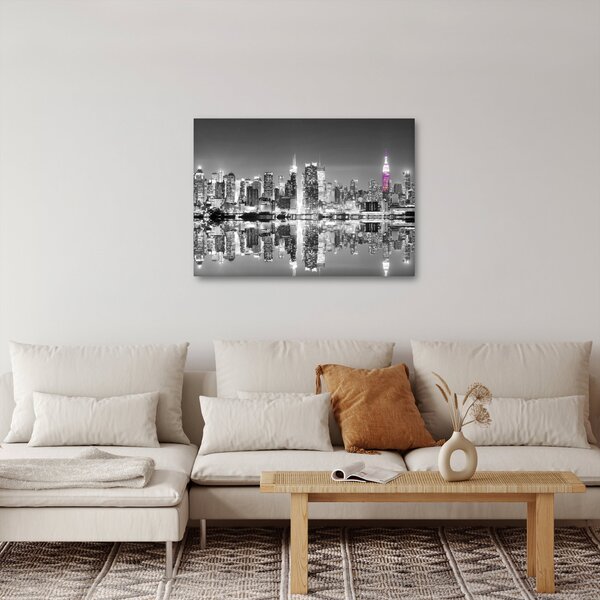 Slika - New York i ljubičasti neboder (70x50 cm)
