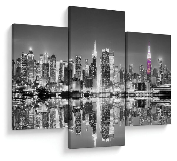 Slika - New York i ljubičasti neboder (90x60 cm)