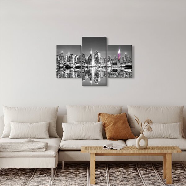 Slika - New York i ljubičasti neboder (90x60 cm)