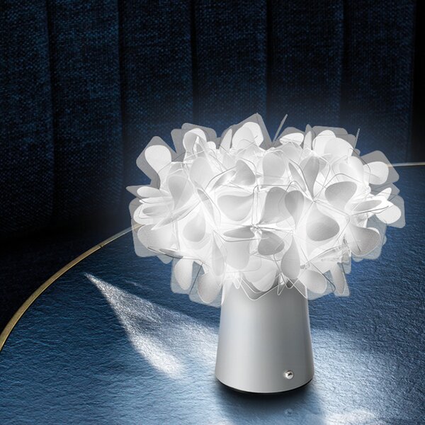 Stolne Lampa Slamp, Clizia, prigušiv, Bijela, Dnevna soba, Plastika, Dizajn