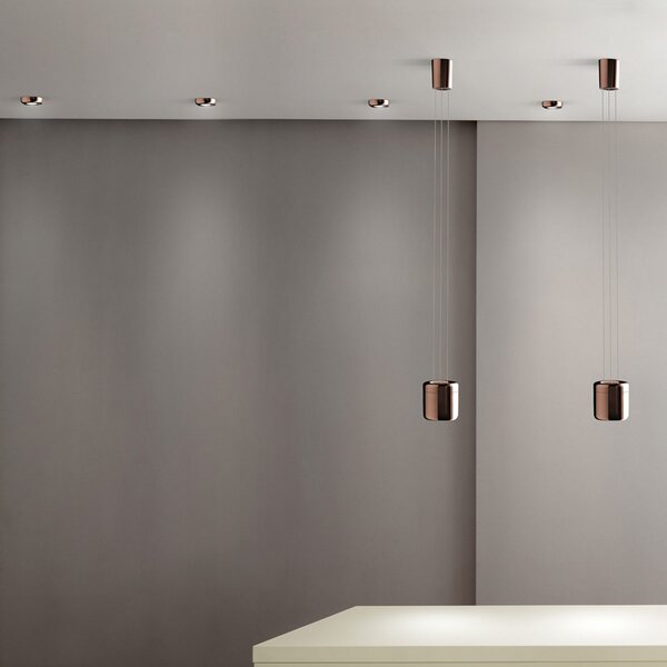 Reflektori Serien Lighting, Cavity Recessed S, prigušiv, Bronca / stari mesing, Dnevna soba, Metal, Dizajn