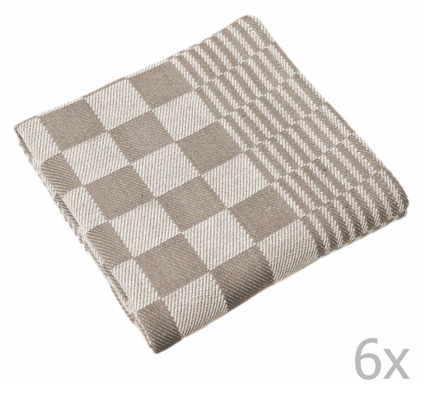 Pamučna kuhinjska krpa 6 kom 65x65 cm Mineur – Tiseco Home Studio