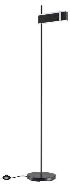 Podne Lampa Paulmann, Jagun, prigušiv, Crno, Dnevna soba, Tkanina / tekstil, Moderan