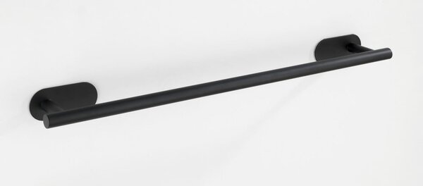Mat crni dvostruki zidni držač za ručnike od nehrđajućeg čelika Wenko Orea Rail Duo Turbo-Loc®