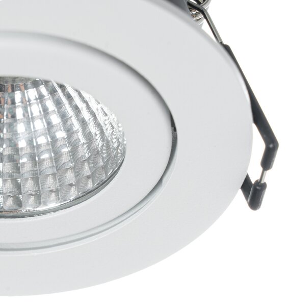 Reflektori Arcchio, Jyra, prigušiv, Bijela, Dnevna soba, Aluminij, Moderan