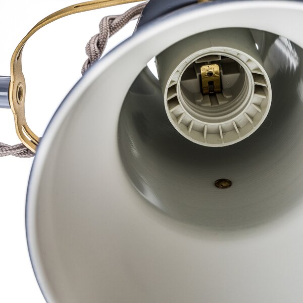 Zidne Svjetiljka Anglepoise, Original 1227 Brass, prigušiv, Sivo, Dnevna soba, Metal, Industrijski dizajn
