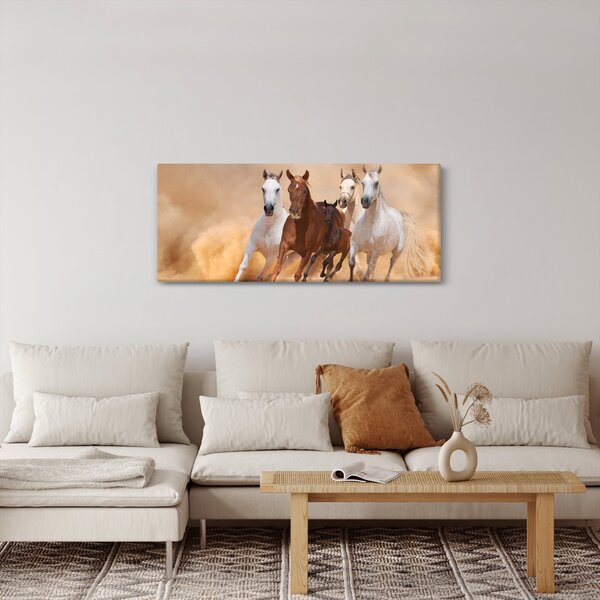 Slika - Krdo konja (120x50 cm)