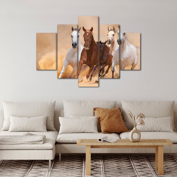 Slika - Krdo konja (150x105 cm)