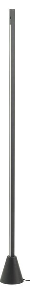 Podne Lampa Lucande, Linija, prigušiv, Crno, Blagovaonica, Aluminij, Moderan