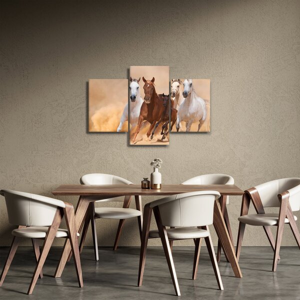 Slika - Krdo konja (90x60 cm)