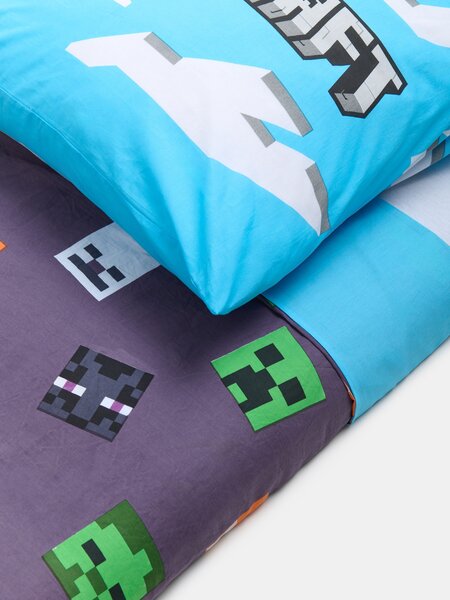 Sinsay - Komplet pamučne posteljine Minecraft