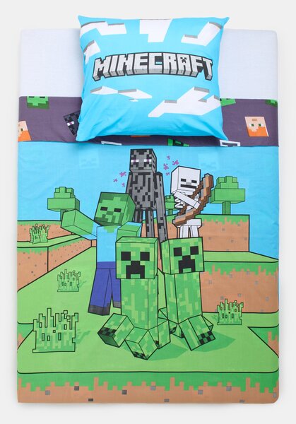 Sinsay - Komplet pamučne posteljine Minecraft