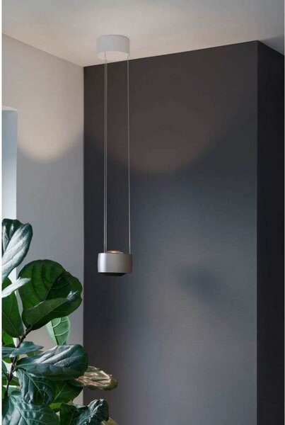 Viseće Svjetiljka LOOM DESIGN, Air, prigušiv, Bež, Dnevna soba, Aluminij, Moderan