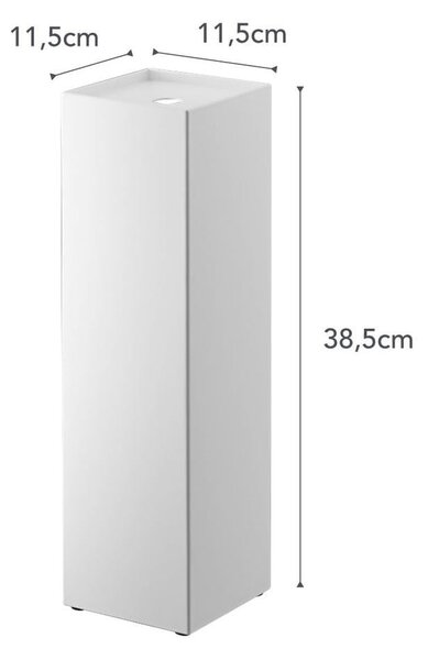 Bijelo postolje za toalet papir YAMAZAKI Tower