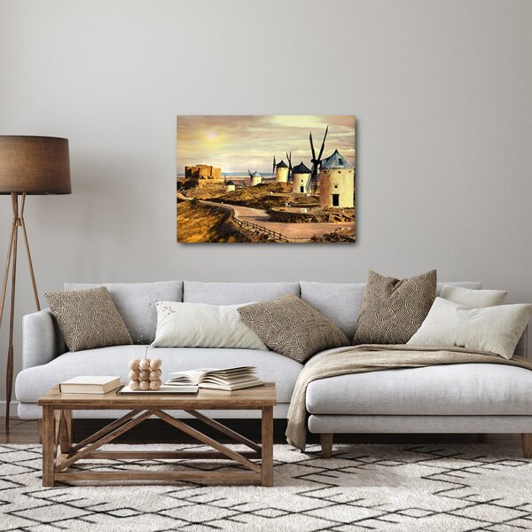 Slika - vjetrenjače (70x50 cm)