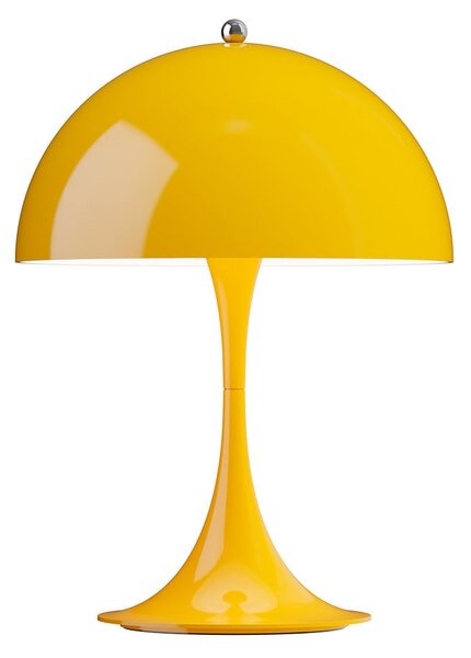 Stolne Lampa Louis Poulsen, Panthella 250, prigušiv, Žuta, Dnevna soba, Plastika, Moderan