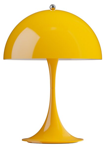 Stolne Lampa Louis Poulsen, Panthella 250, prigušiv, Žuta, Dnevna soba, Plastika, Moderan