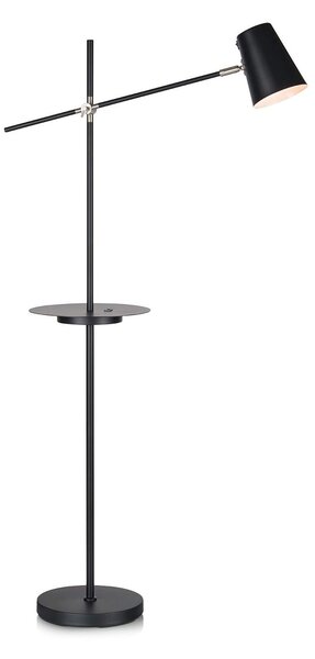 Podne Lampa Markslöjd, Linear, Crno, Dnevna soba, Metal, Skandinavski