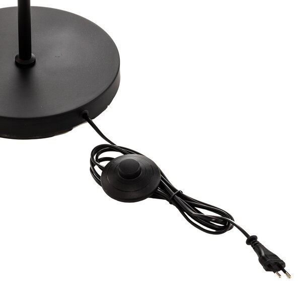 Podne Lampa Markslöjd, Edgar, Crno, Dnevna soba, Metal, Skandinavski