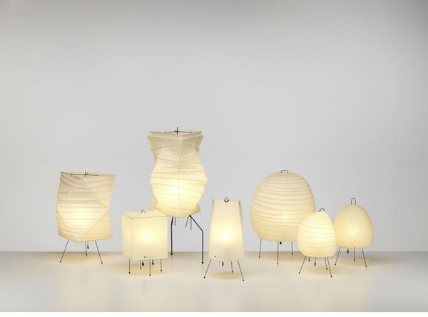 Stolne Lampa Vitra, Bijela, Dnevna soba, Papirnati karton
