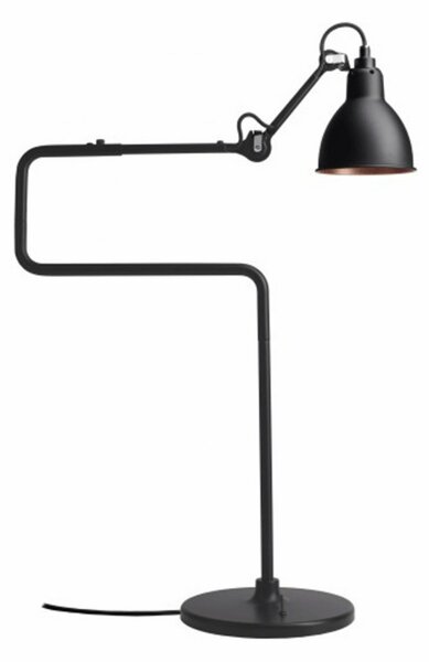 Lampe Gras 317 stolna lampa, crna/crna/bakar – DCW