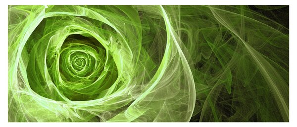 Slika - Sažetak Rose Green (120x50 cm)