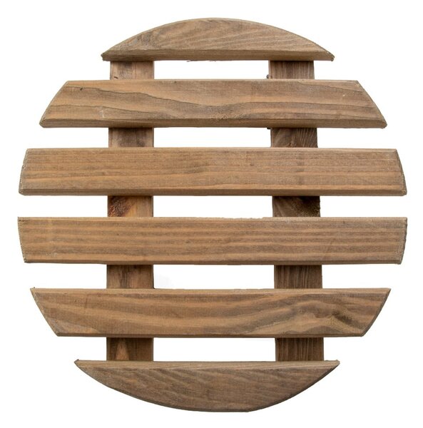Drveni mobilni stalak za tegle za bilje ø 29 cm (visina 8 cm) Indoor – Esschert Design