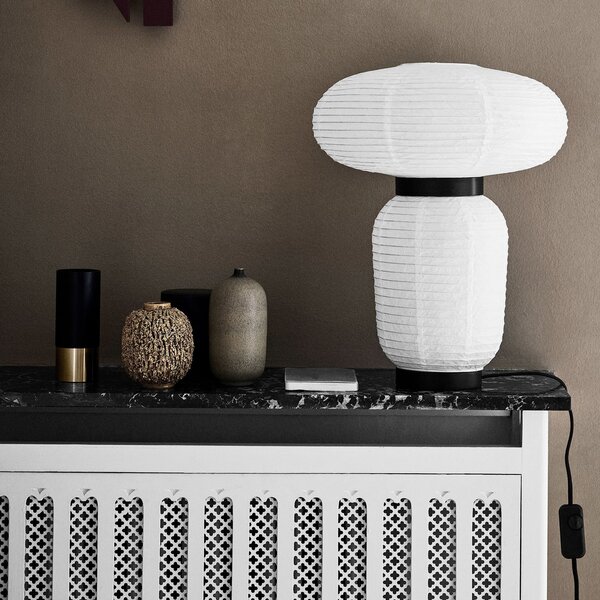 Stolne Lampa &Tradition, Formakami JH18, prigušiv, Bijela, Dnevna soba, Papirnati karton, Dizajn