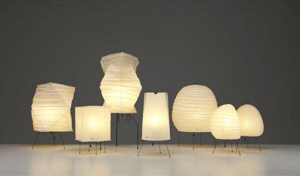 Stolne Lampa Vitra, Bijela, Dnevna soba, Papirnati karton