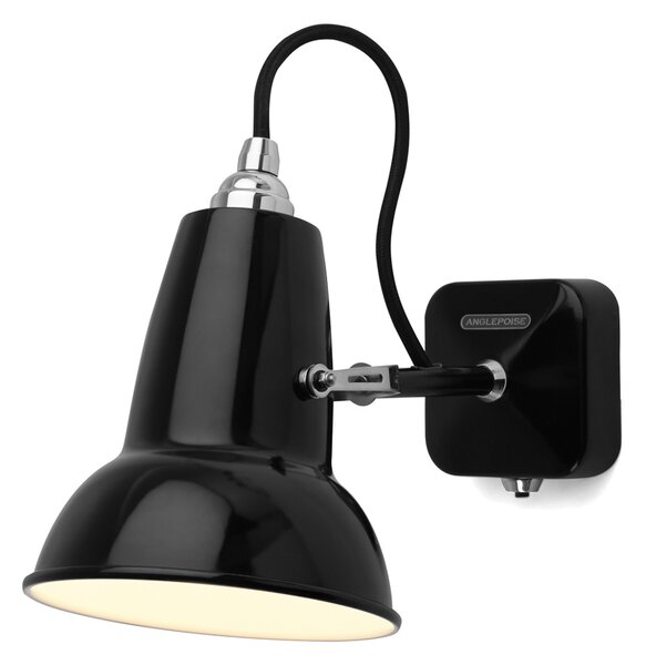 Zidne Svjetiljka Anglepoise, Original 1227, Crno, Dnevna soba, Metal, Industrijski dizajn