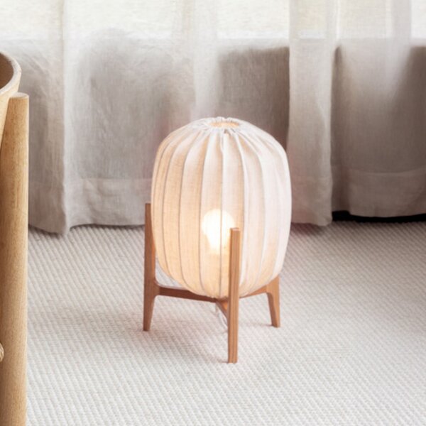 Stolne Lampa Watt & Veke, prigušiv, Drvo, Dnevna soba, Drvo, Skandinavski