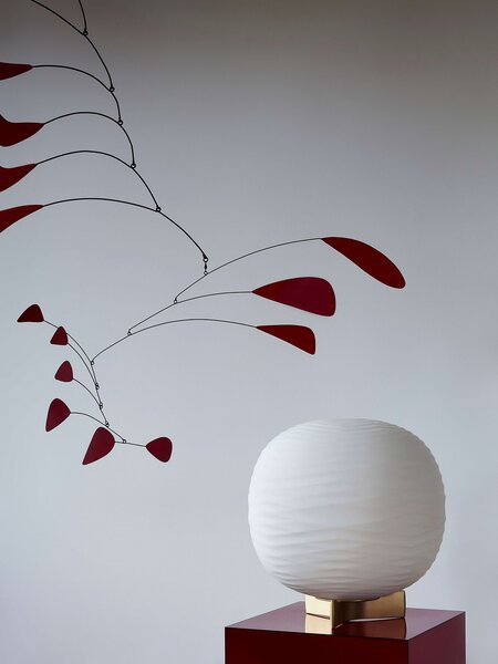 Stolne Lampa Foscarini, Bijela, Staklo