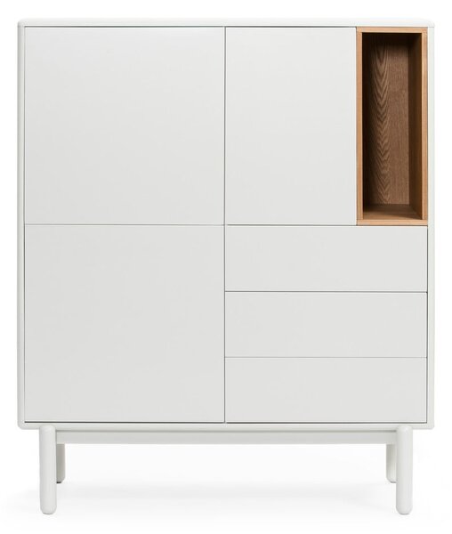 Krem komoda 100x120x40 cm Corvo – Teulat