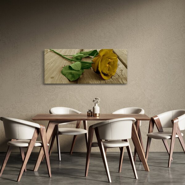 Slika - Vintage žute ruže (120x50 cm)