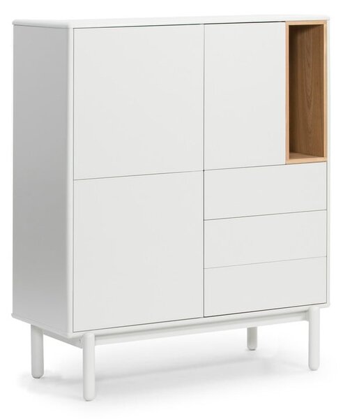 Krem komoda 100x120x40 cm Corvo – Teulat