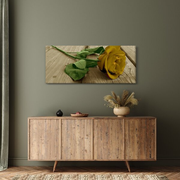Slika - Vintage žute ruže (120x50 cm)