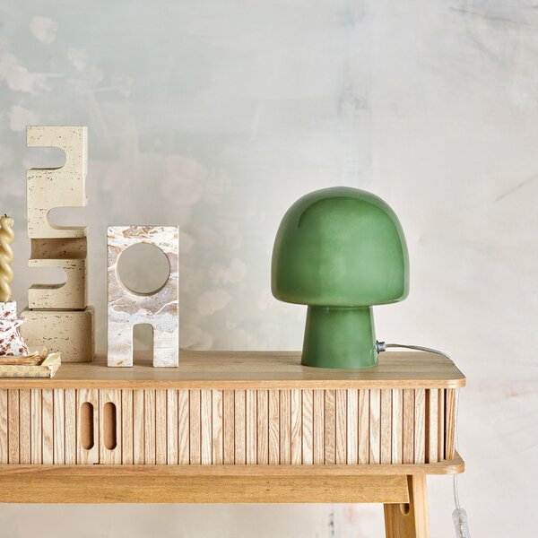 Stolne Lampa Bloomingville, Paddy, Zelena, Dnevna soba, Staklo, Stanovanje mladih