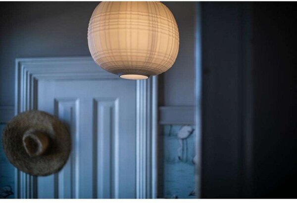 Tartan LED Visilica Prigušivač Bijela - Foscarini