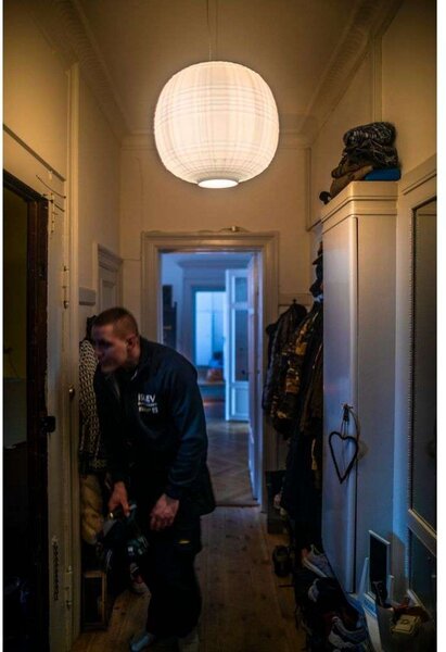 Tartan LED Visilica Prigušivač Bijela - Foscarini