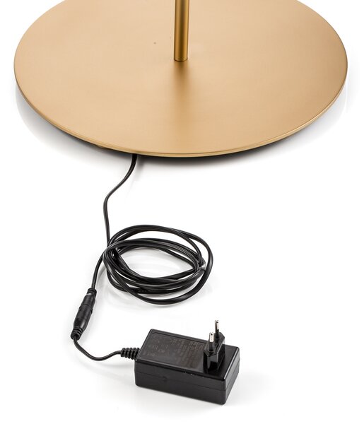 Podne Lampa UMAGE, Asteria Floor, prigušiv, Crvena, Dnevna soba, Metal, Dizajn