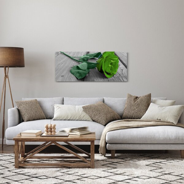 Slika - Zelena ruža (120x50 cm)