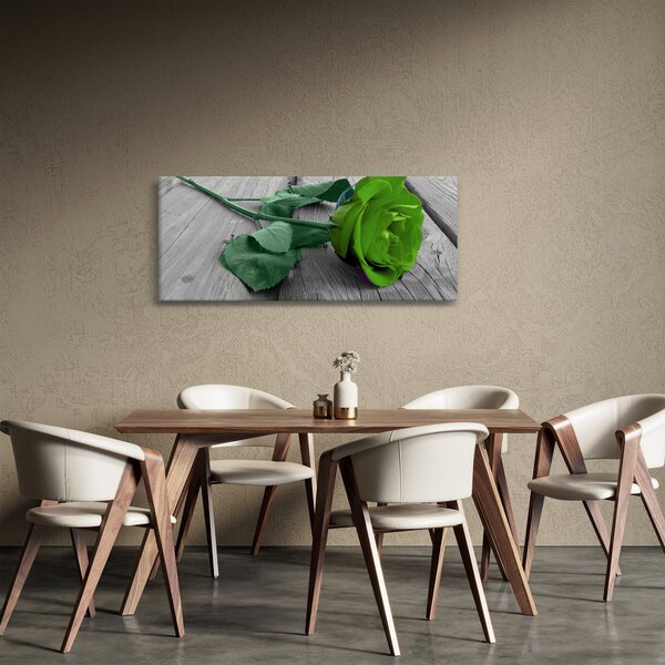 Slika - Zelena ruža (120x50 cm)