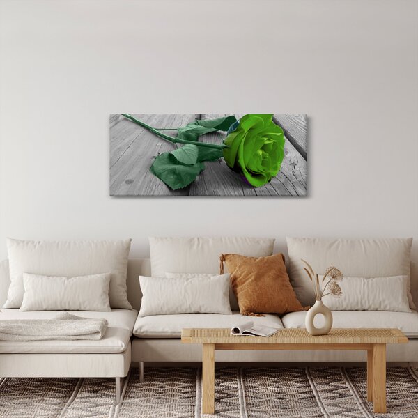 Slika - Zelena ruža (120x50 cm)