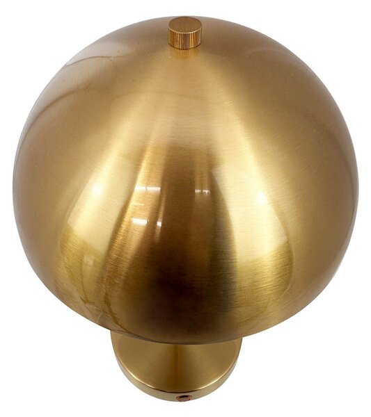 Stolne Lampa Dyberg Larsen, Stockholm, prigušiv, Bronca / stari mesing, Dnevna soba, Metal, Skandinavski