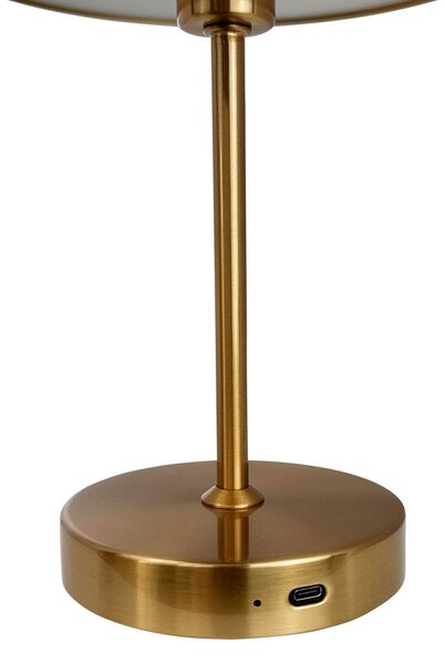 Stolne Lampa Dyberg Larsen, Stockholm, prigušiv, Bronca / stari mesing, Dnevna soba, Metal, Skandinavski