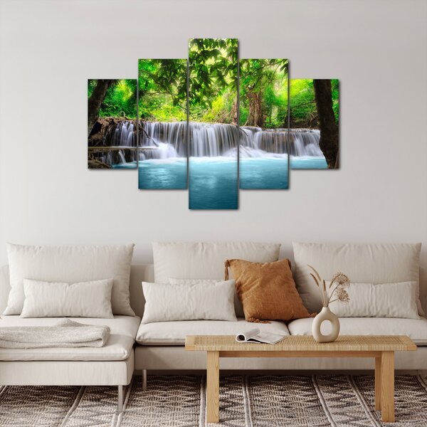 Slika - Vodopad, plavi (150x105 cm)