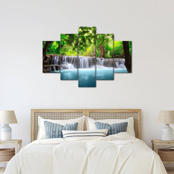 Slika - Vodopad, plavi (150x105 cm)