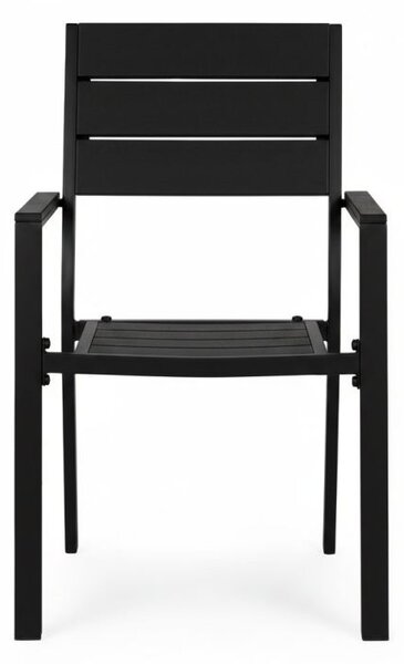 Set od 2 vrtne stolice nosivosti 150 kg Bijela
